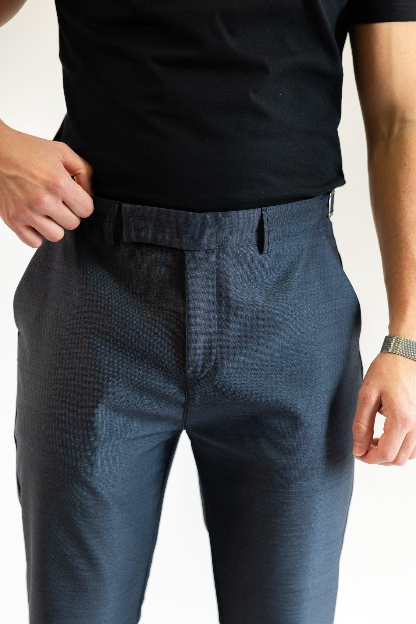 Roma Navy Pants - INSTINTO WEAR