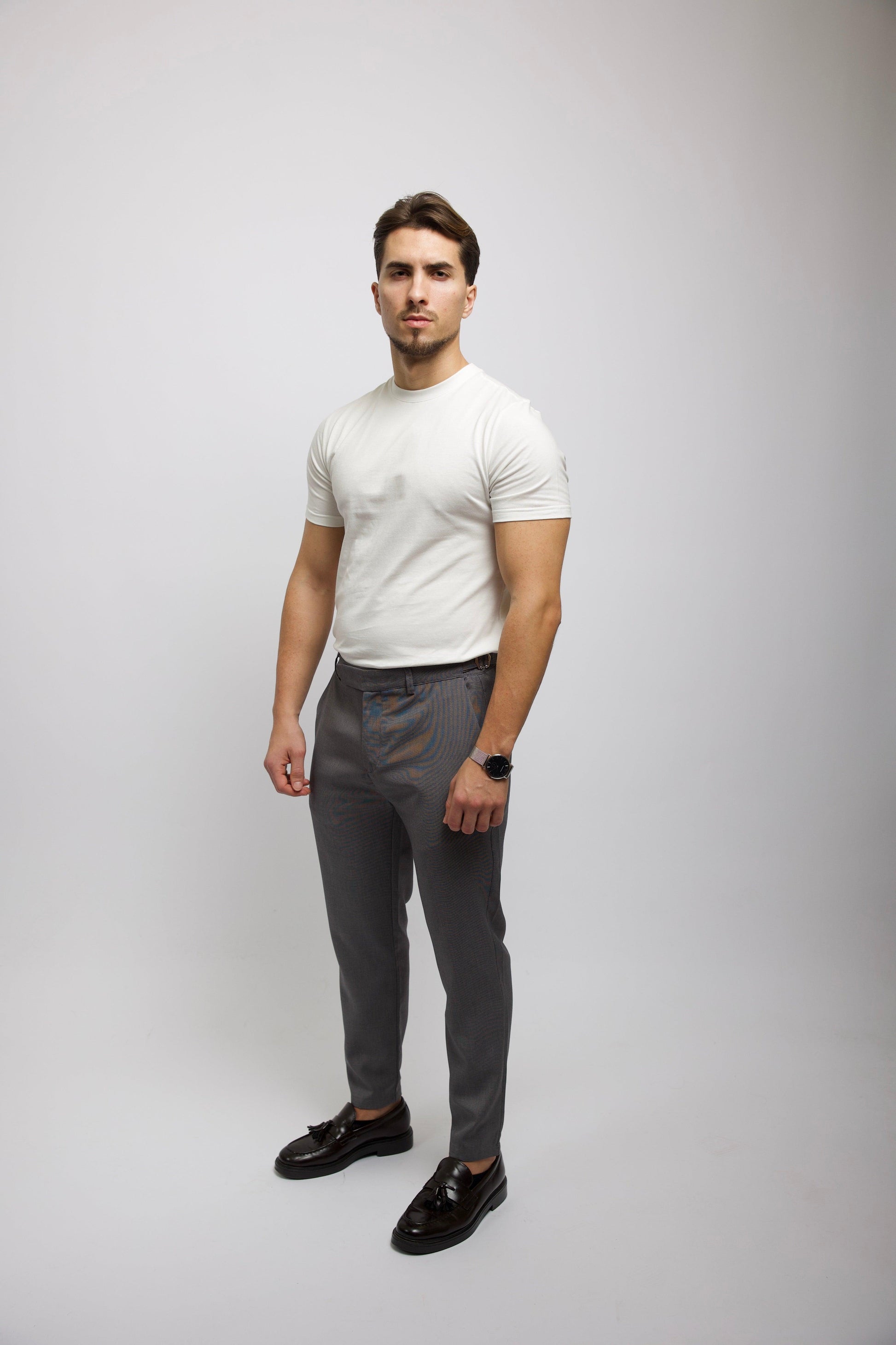 Roma Grey Pants - INSTINTO WEAR