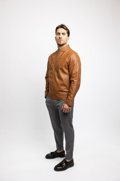 London Jacket Camel - INSTINTO WEAR