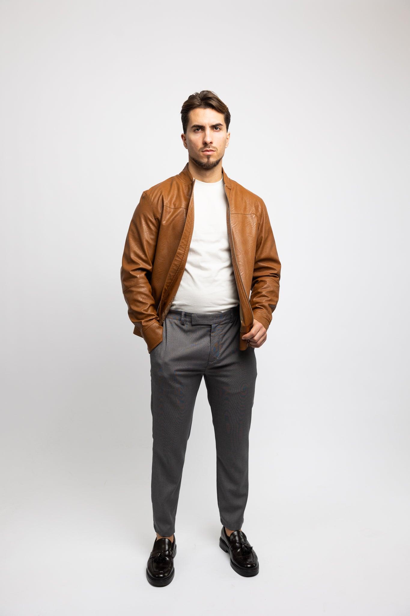 London Jacket Camel - INSTINTO WEAR