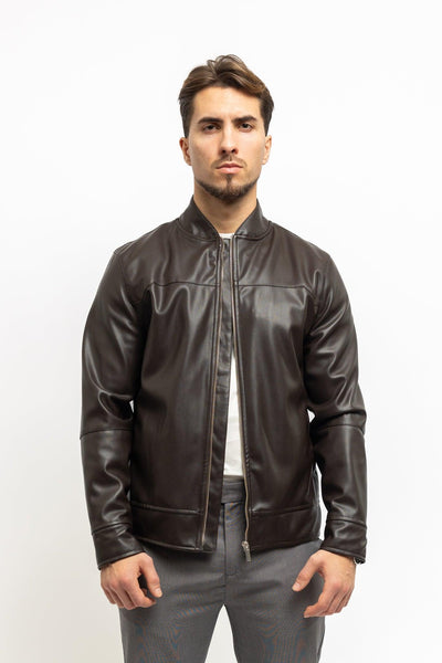 London Jacket Dark Brown - INSTINTO WEAR