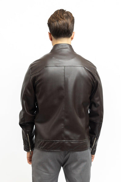 London Jacket Dark Brown - INSTINTO WEAR