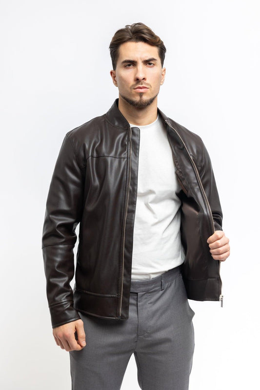 London Jacket Dark Brown - INSTINTO WEAR