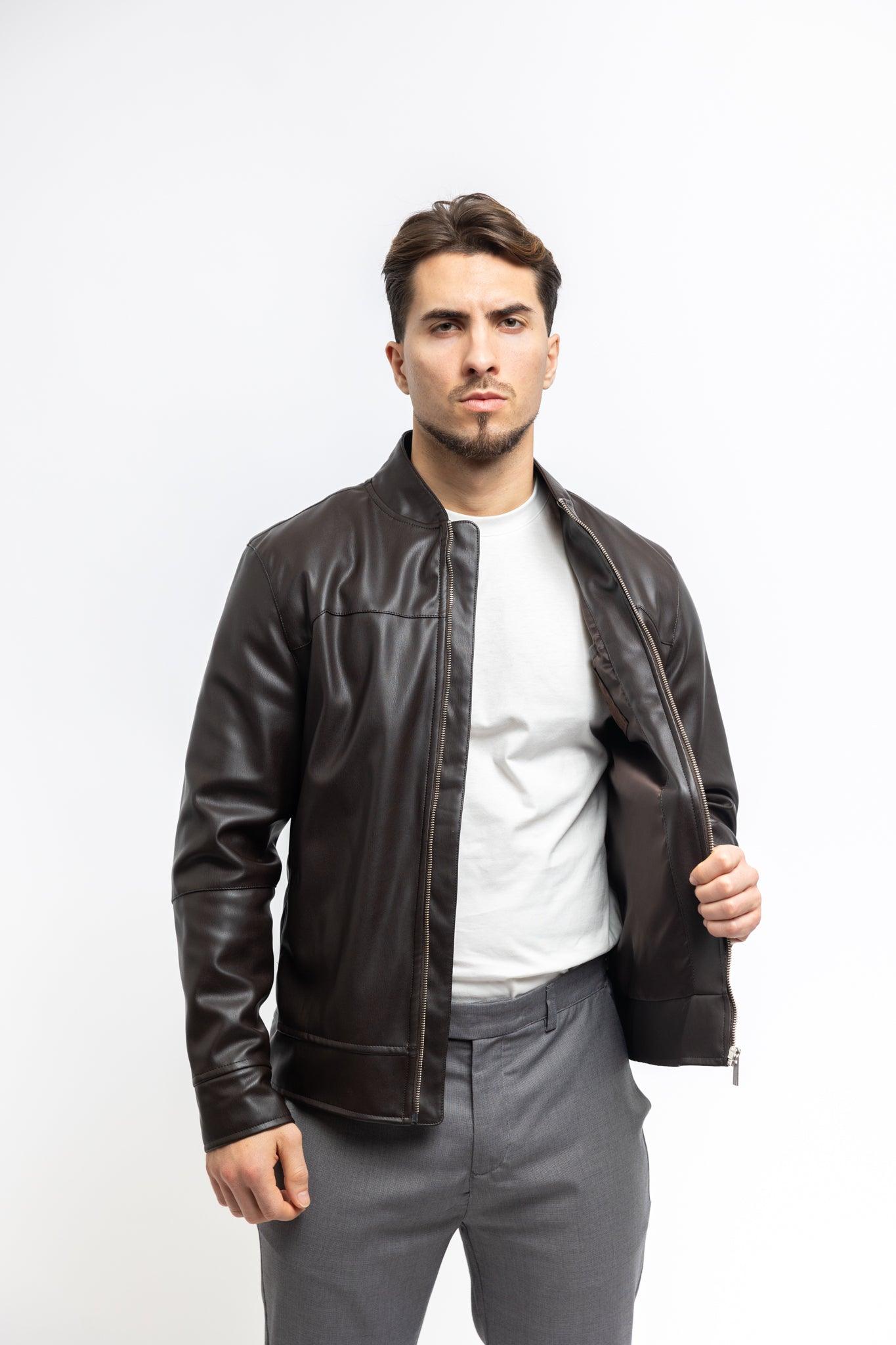 London Jacket Dark Brown - INSTINTO WEAR