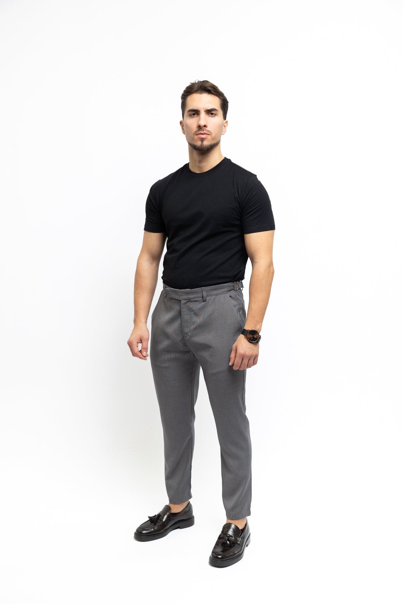 Roma Grey Pants - INSTINTO WEAR