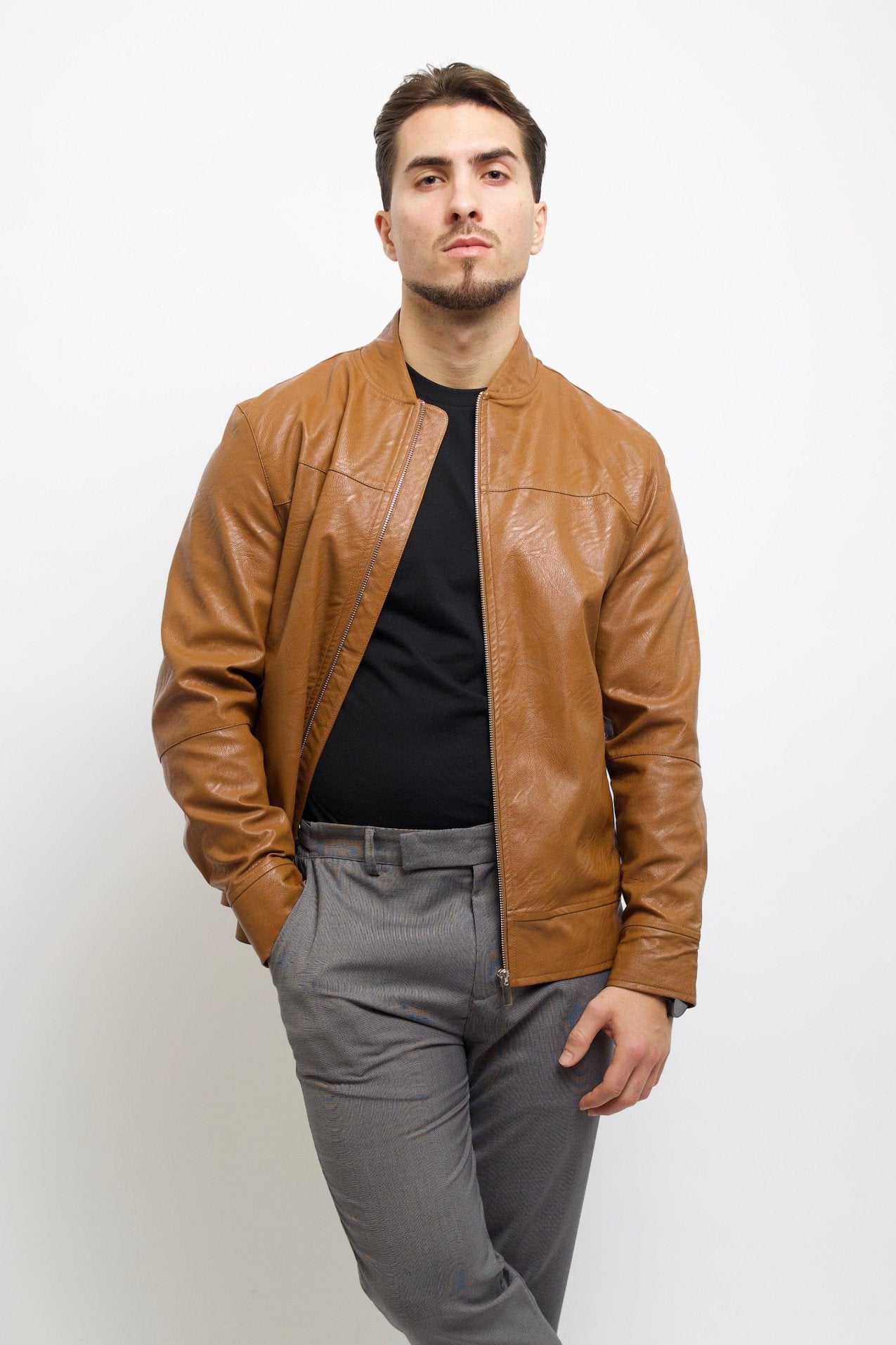 London Jacket Camel - INSTINTO WEAR