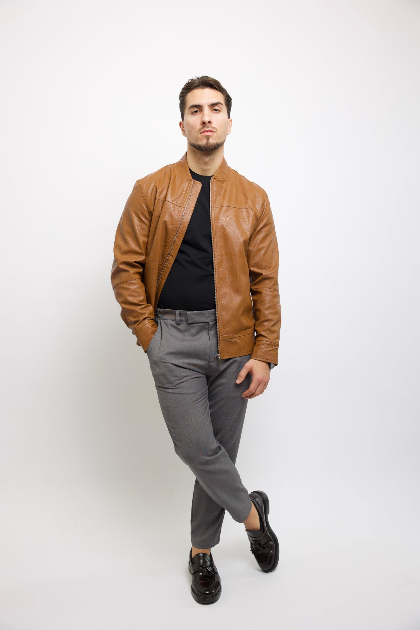 London Jacket Camel - INSTINTO WEAR