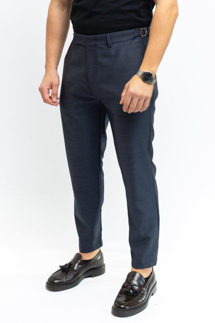 Roma Navy Pants - INSTINTO WEAR