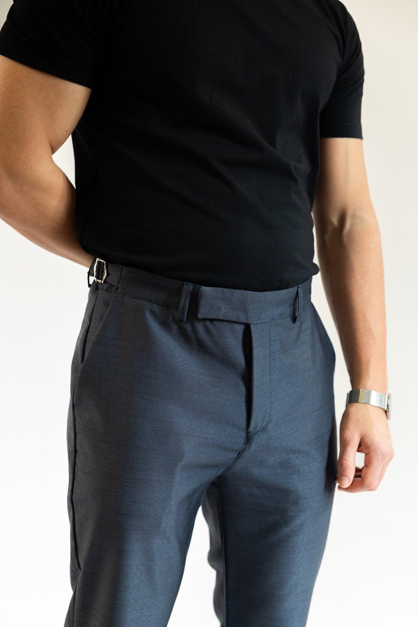 Roma Navy Pants - INSTINTO WEAR