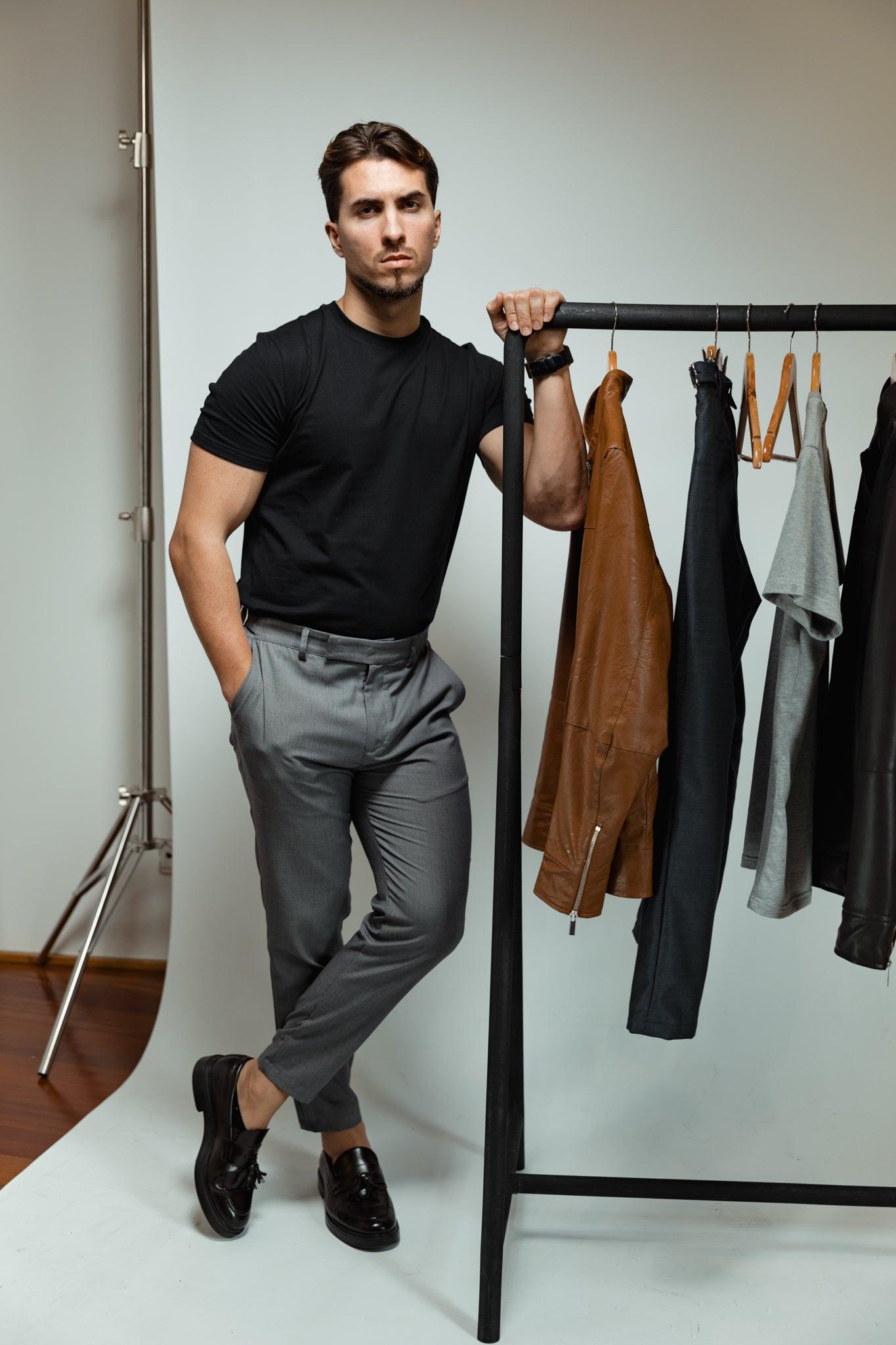 Roma Grey Pants - INSTINTO WEAR